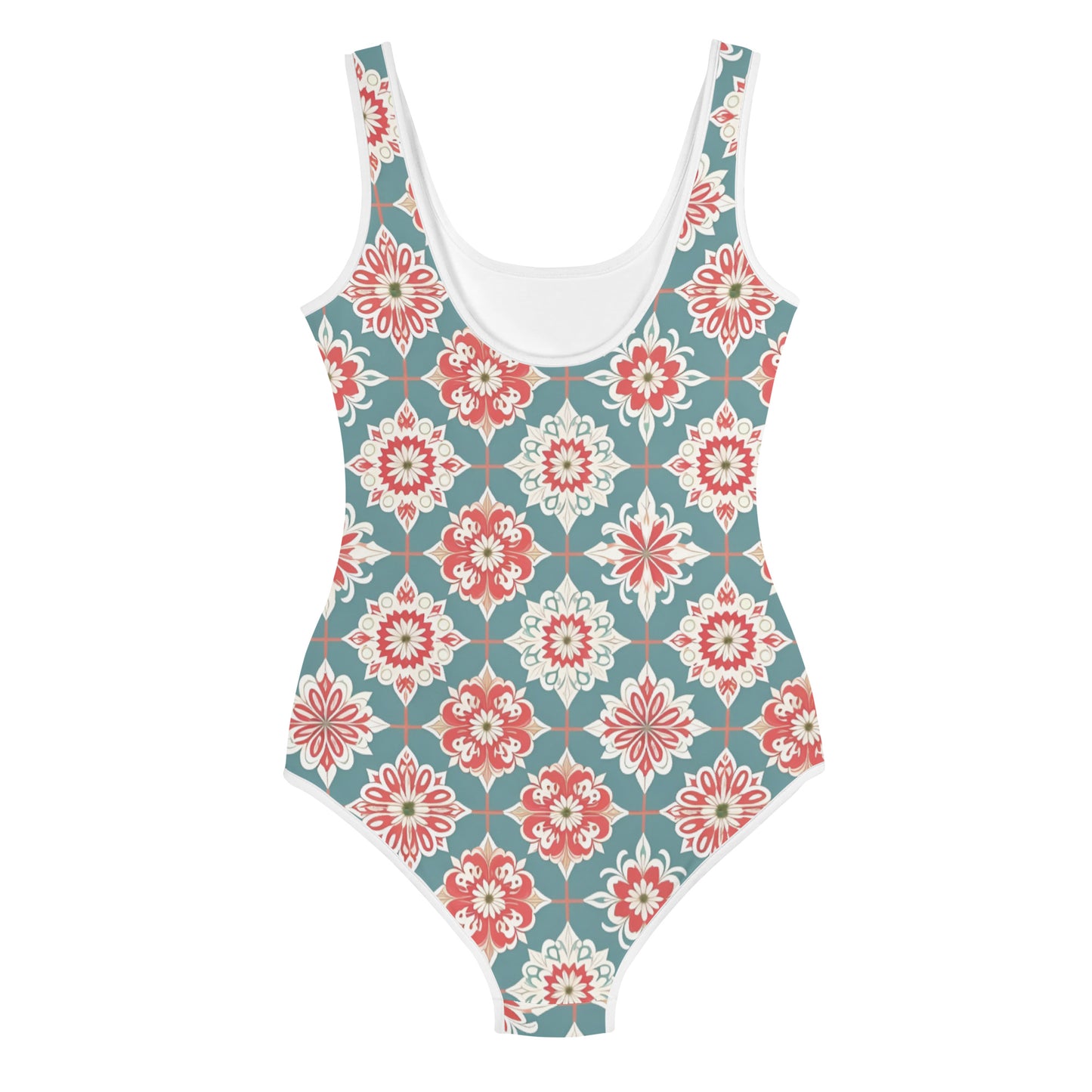 All-Over Print Youth Swimsuit