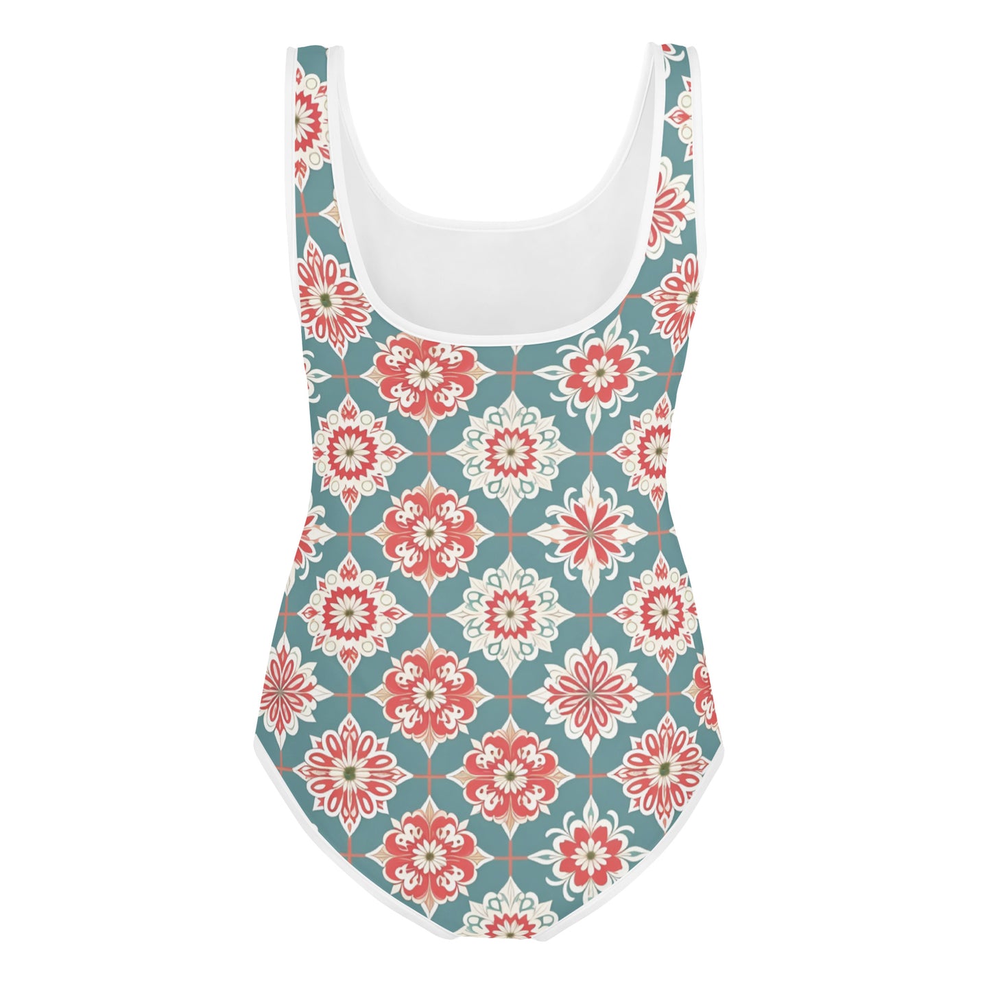 All-Over Print Youth Swimsuit