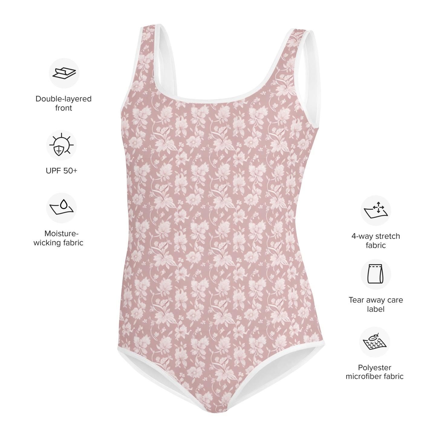 All-Over Print Youth Swimsuit