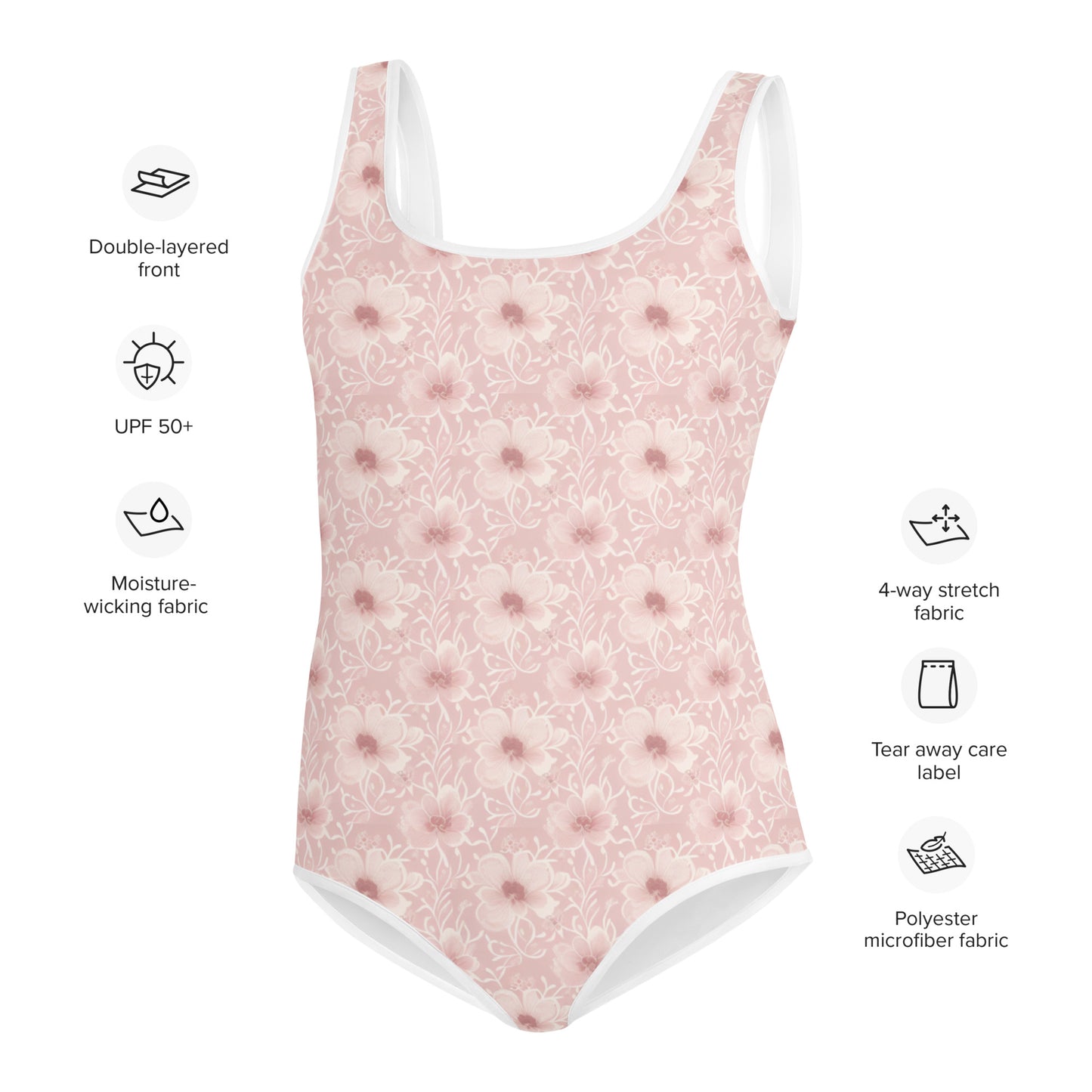 All-Over Print Youth Swimsuit