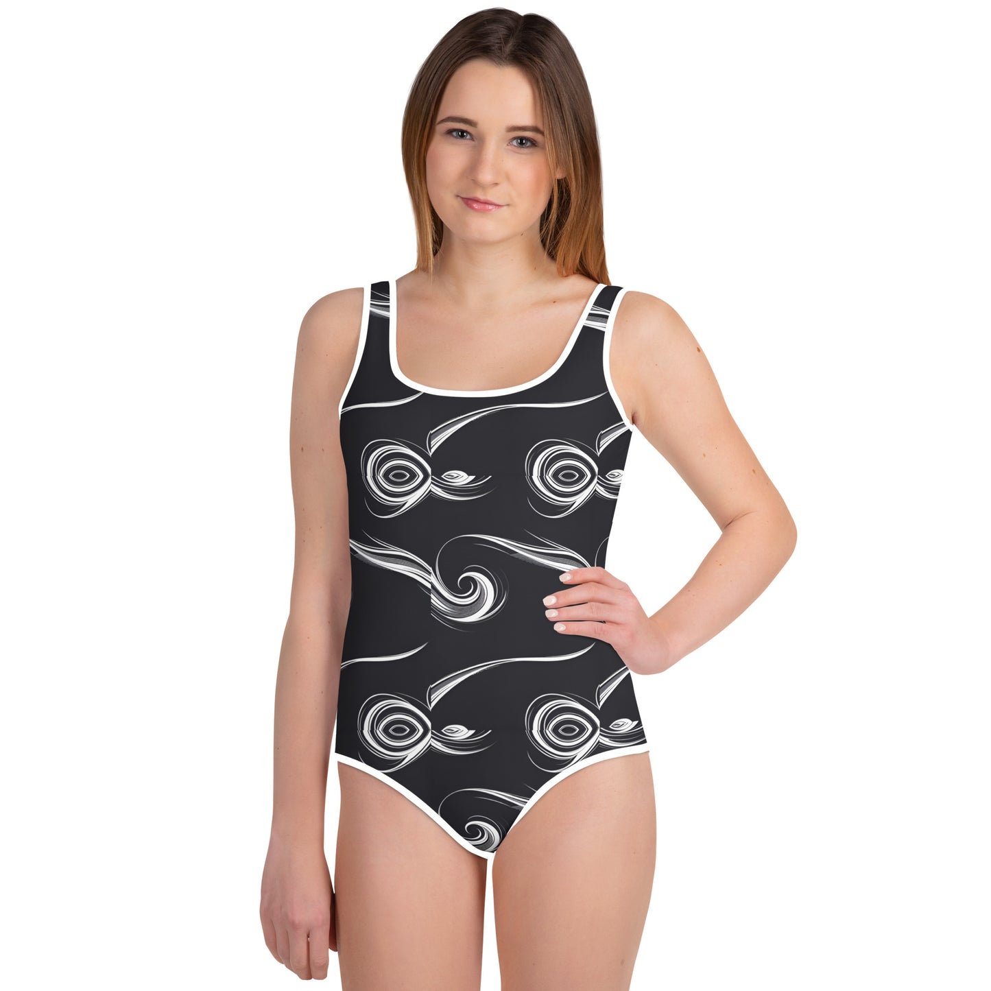 All-Over Print Youth Swimsuit