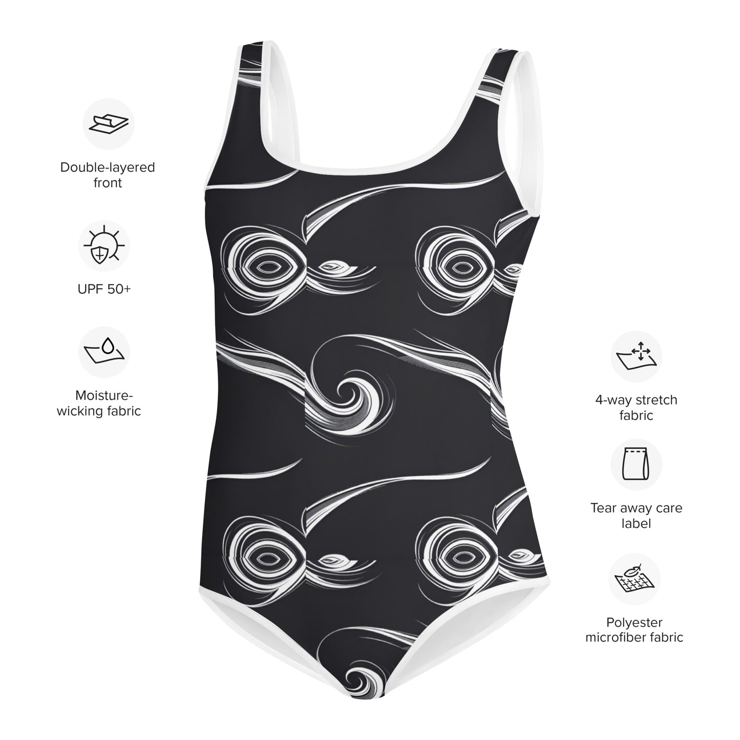 All-Over Print Youth Swimsuit