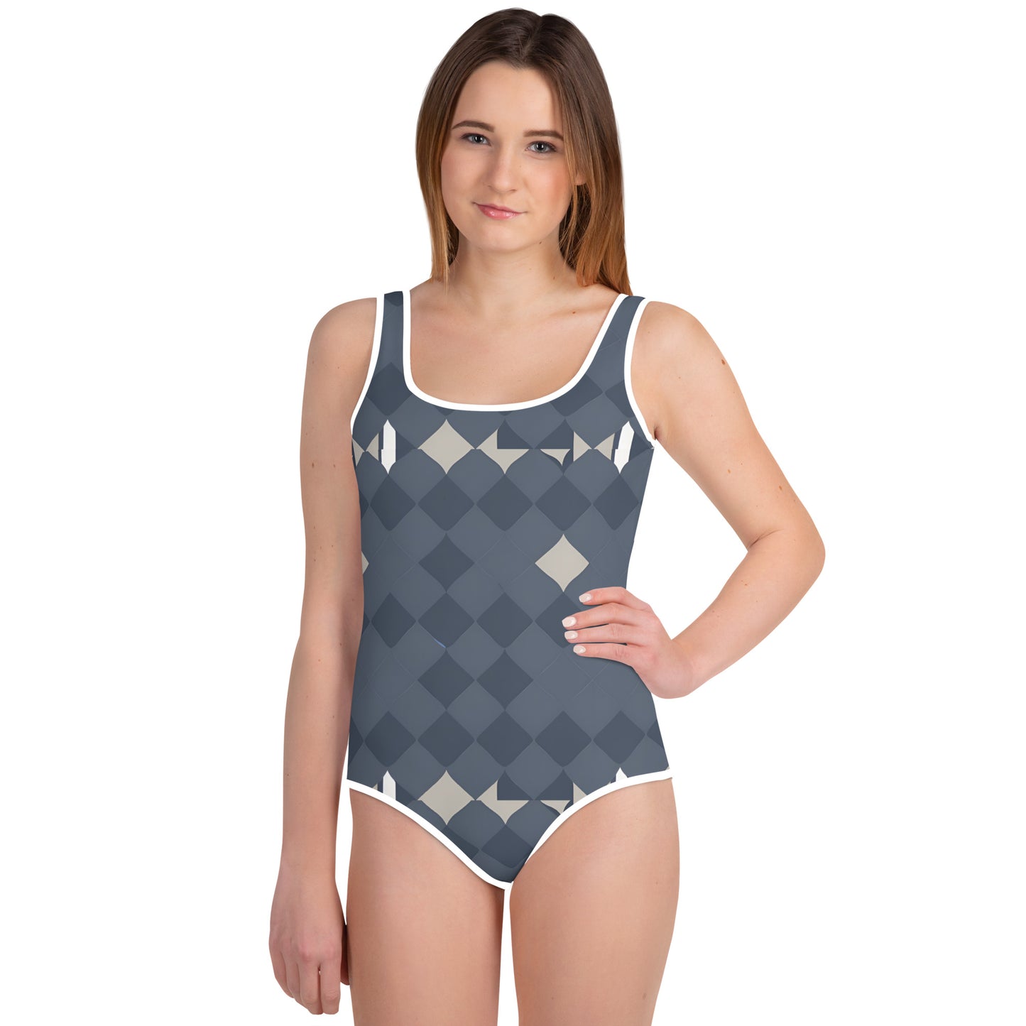 All-Over Print Youth Swimsuit