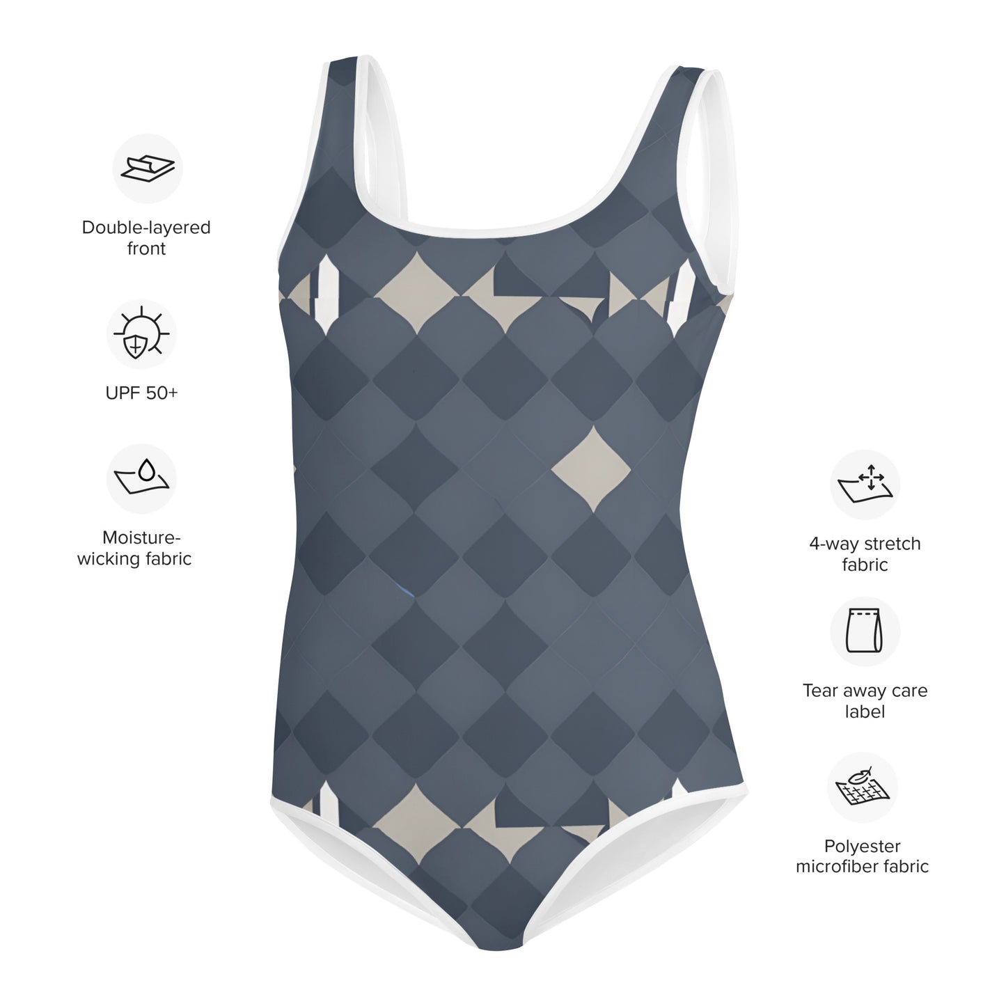 All-Over Print Youth Swimsuit