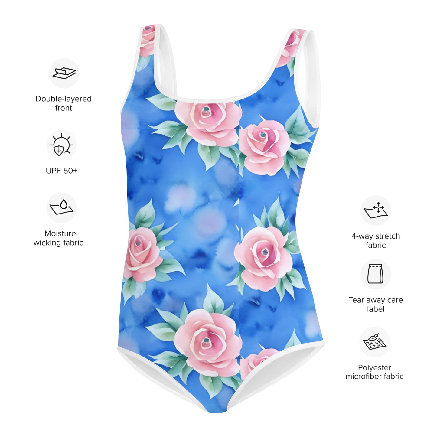 All-Over Print Youth Swimsuit