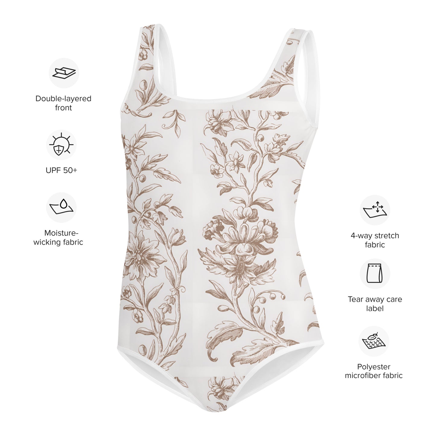 All-Over Print Youth Swimsuit