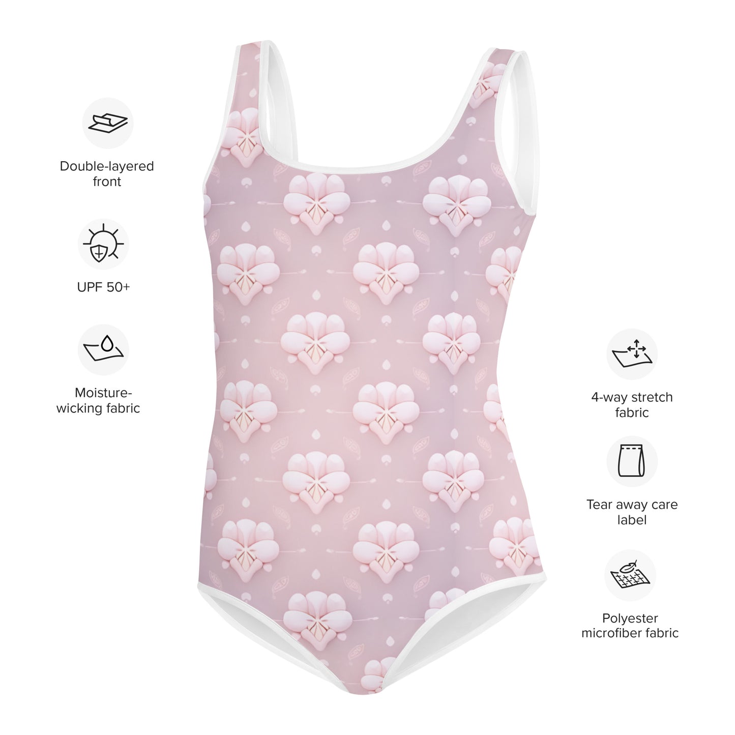 All-Over Print Youth Swimsuit