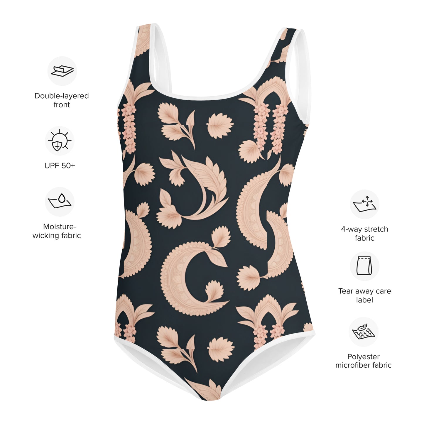 All-Over Print Youth Swimsuit