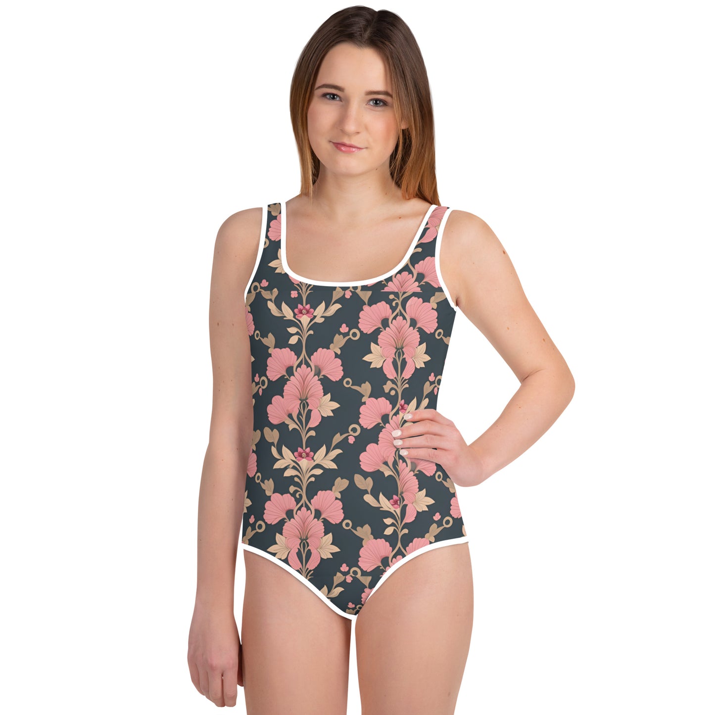 All-Over Print Youth Swimsuit