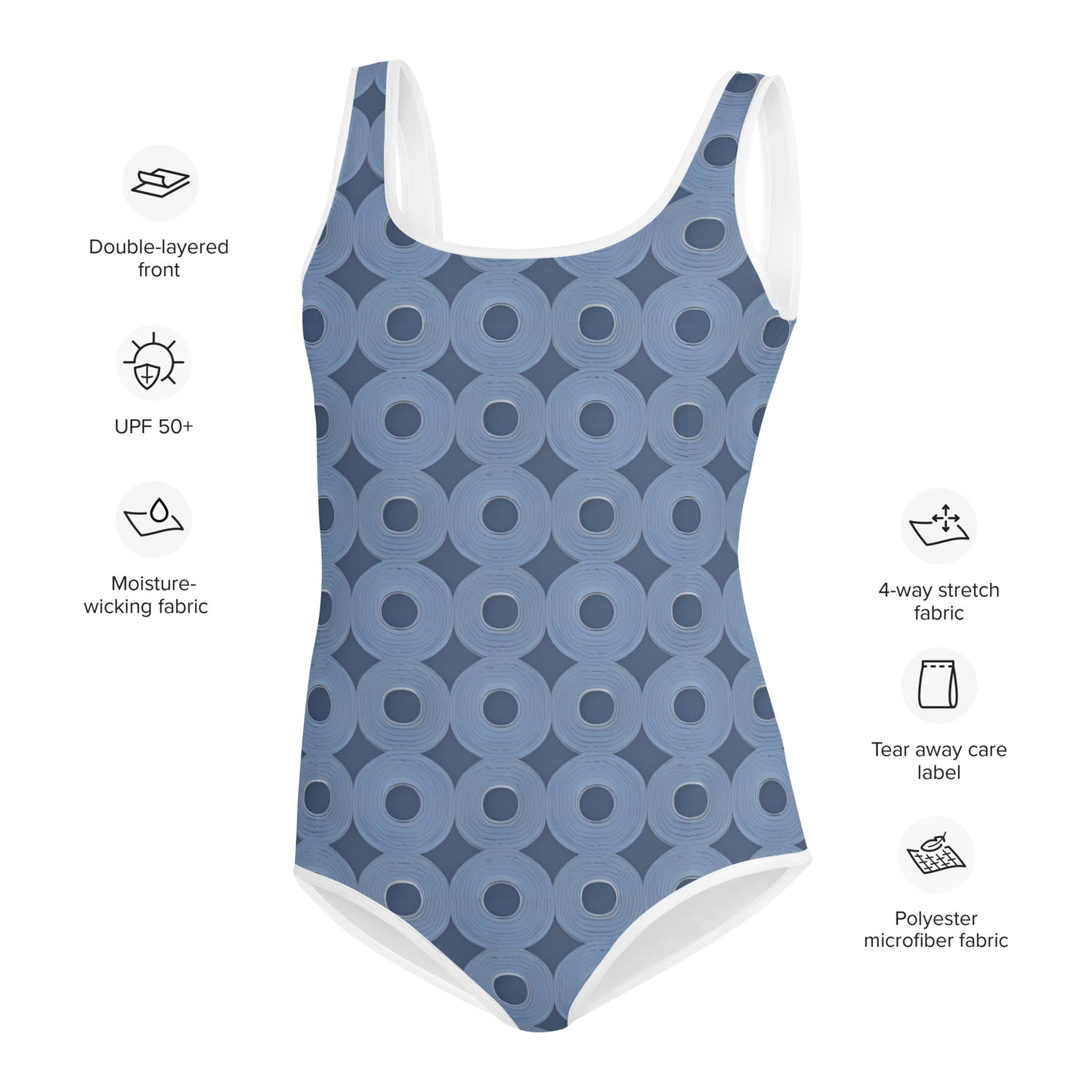 All-Over Print Youth Swimsuit