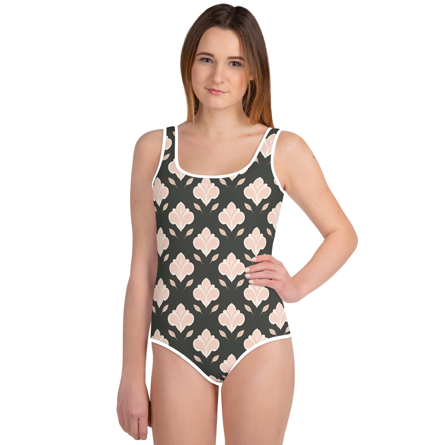 All-Over Print Youth Swimsuit