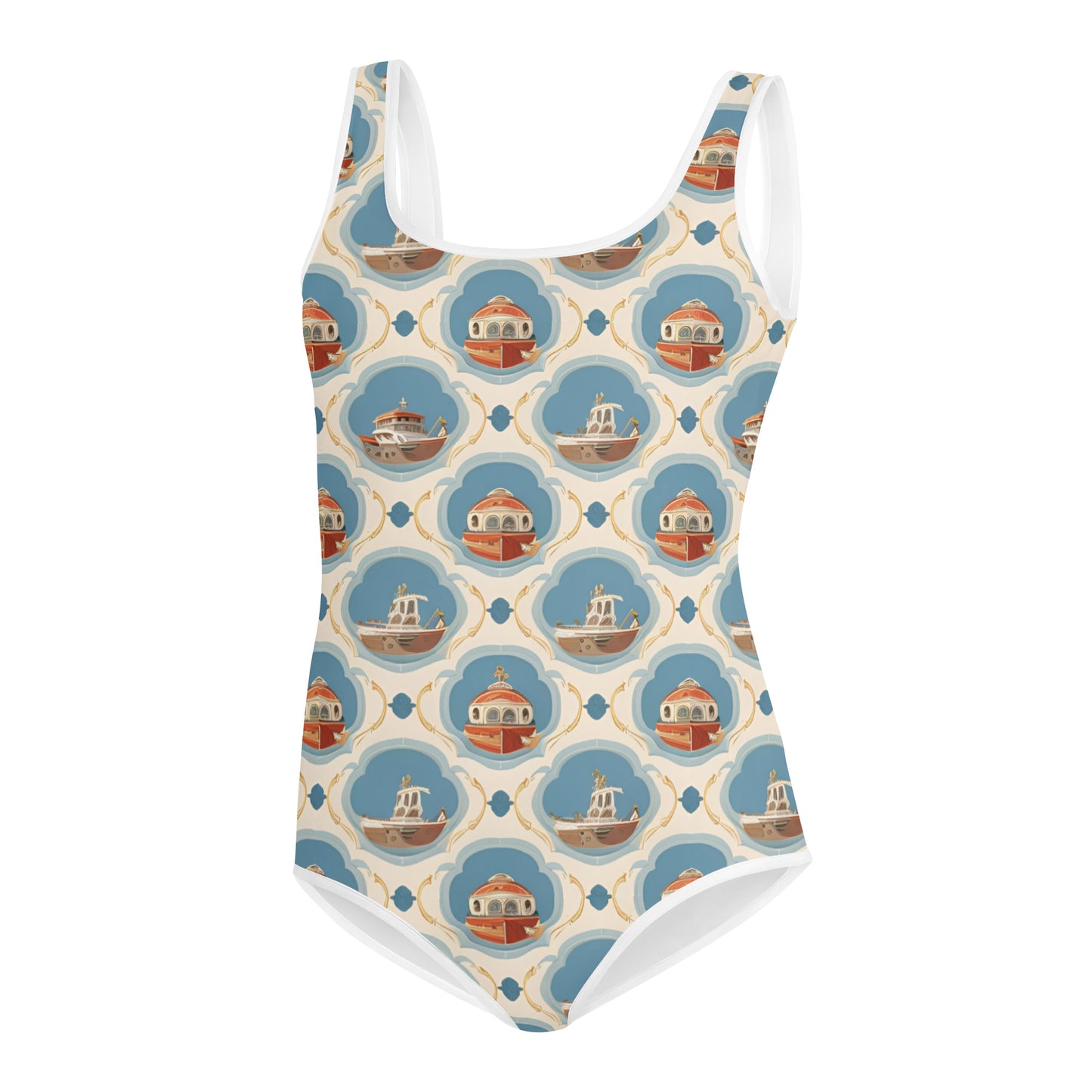 All-Over Print Youth Swimsuit