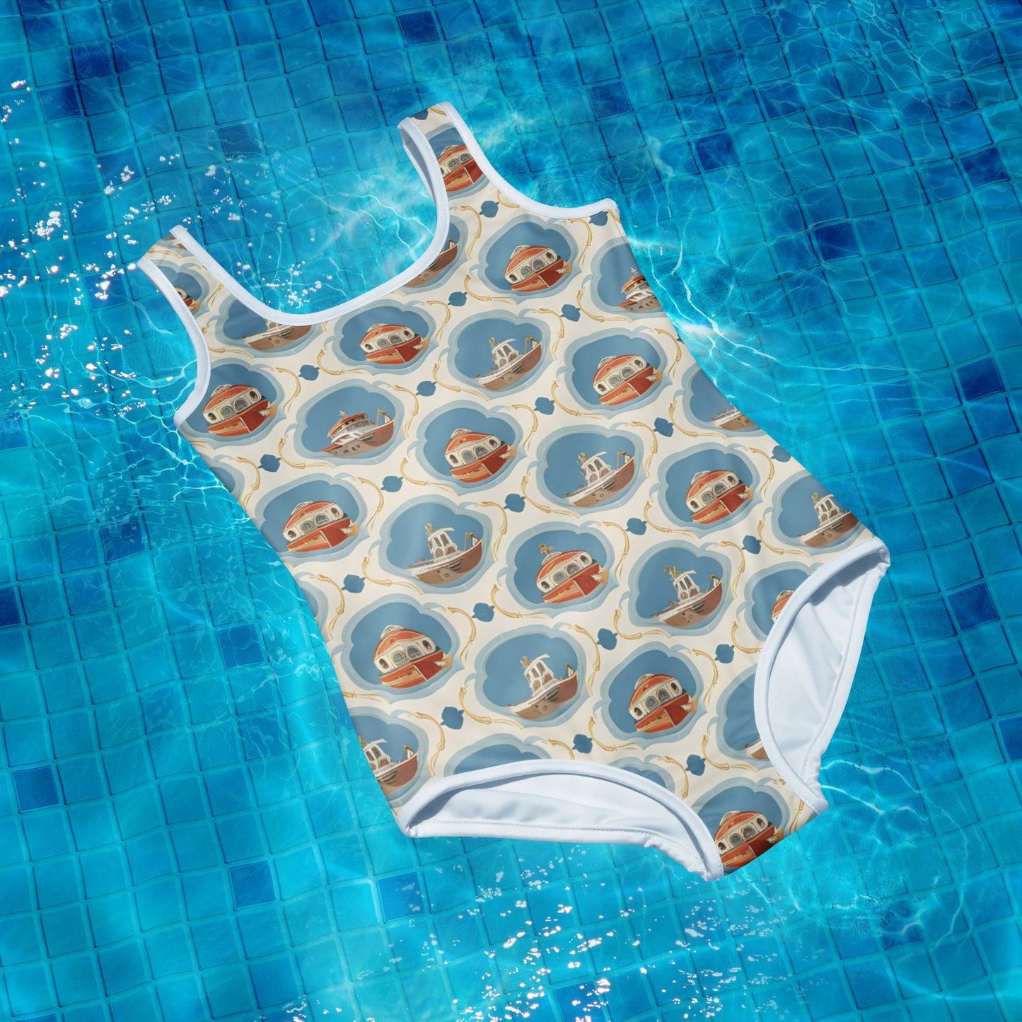 All-Over Print Youth Swimsuit