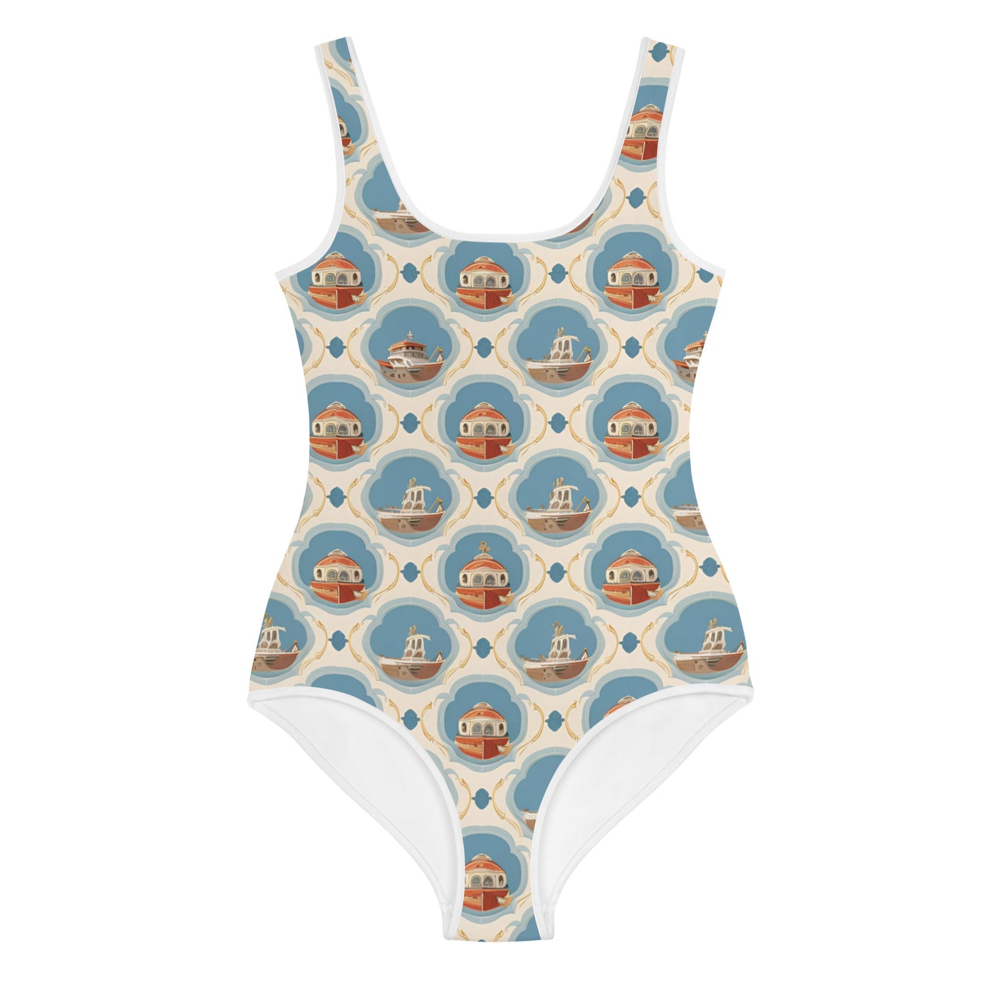 All-Over Print Youth Swimsuit