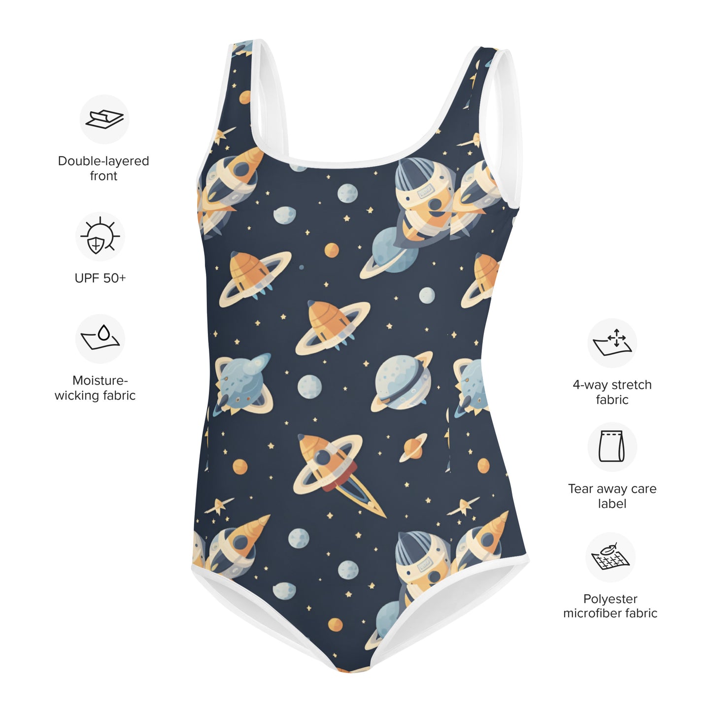 All-Over Print Youth Swimsuit