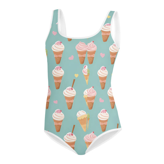 All-Over Print Youth Swimsuit