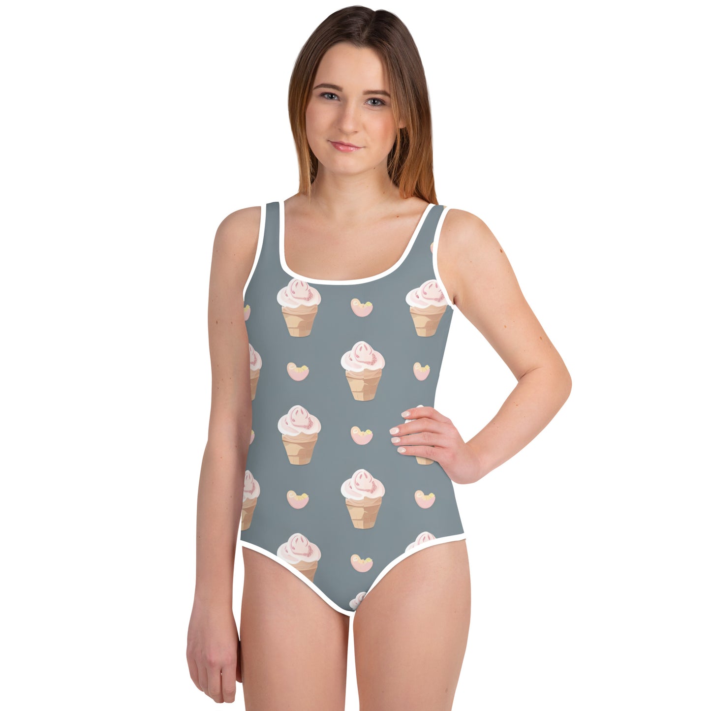 All-Over Print Youth Swimsuit