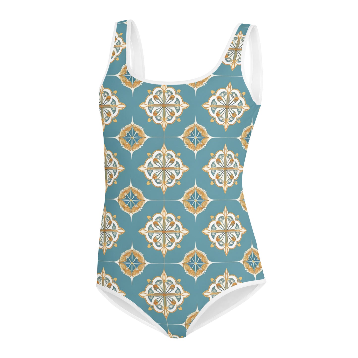 All-Over Print Youth Swimsuit