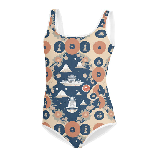 All-Over Print Youth Swimsuit