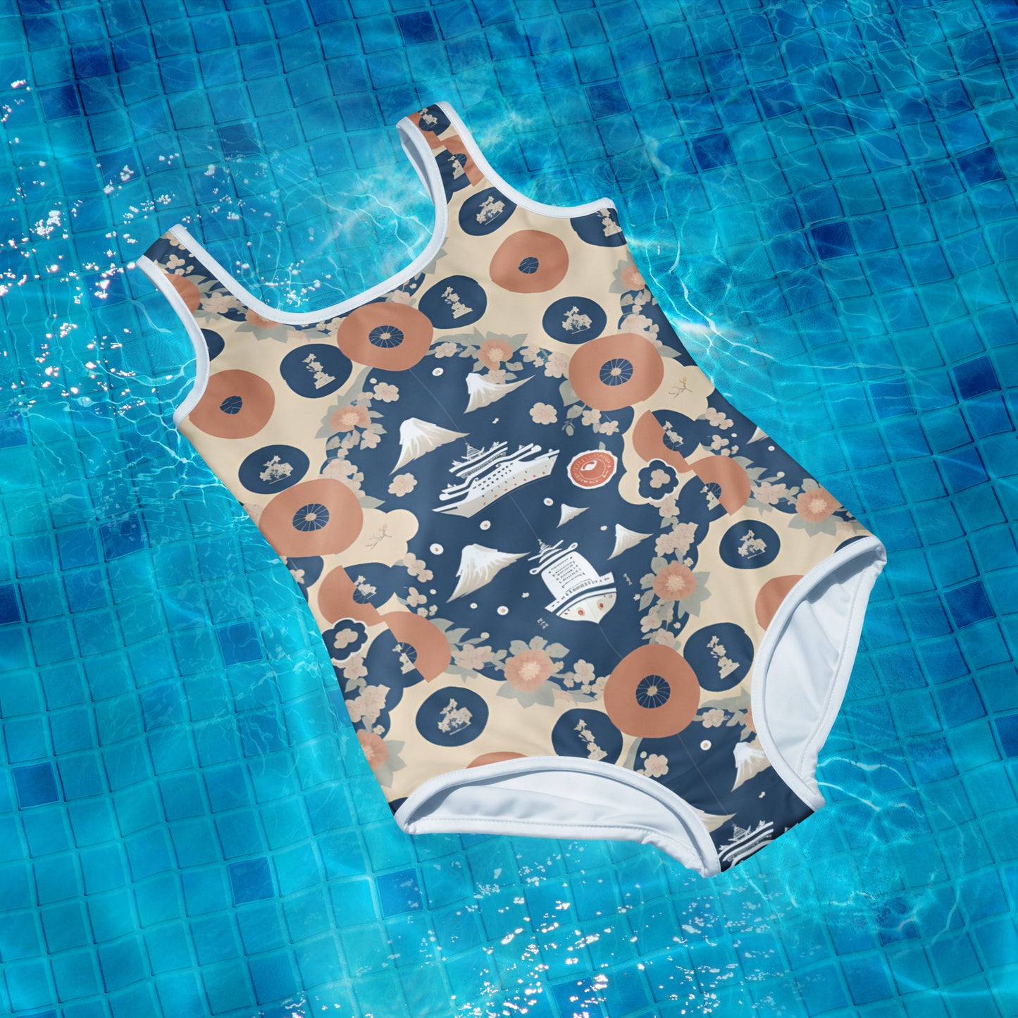 All-Over Print Youth Swimsuit