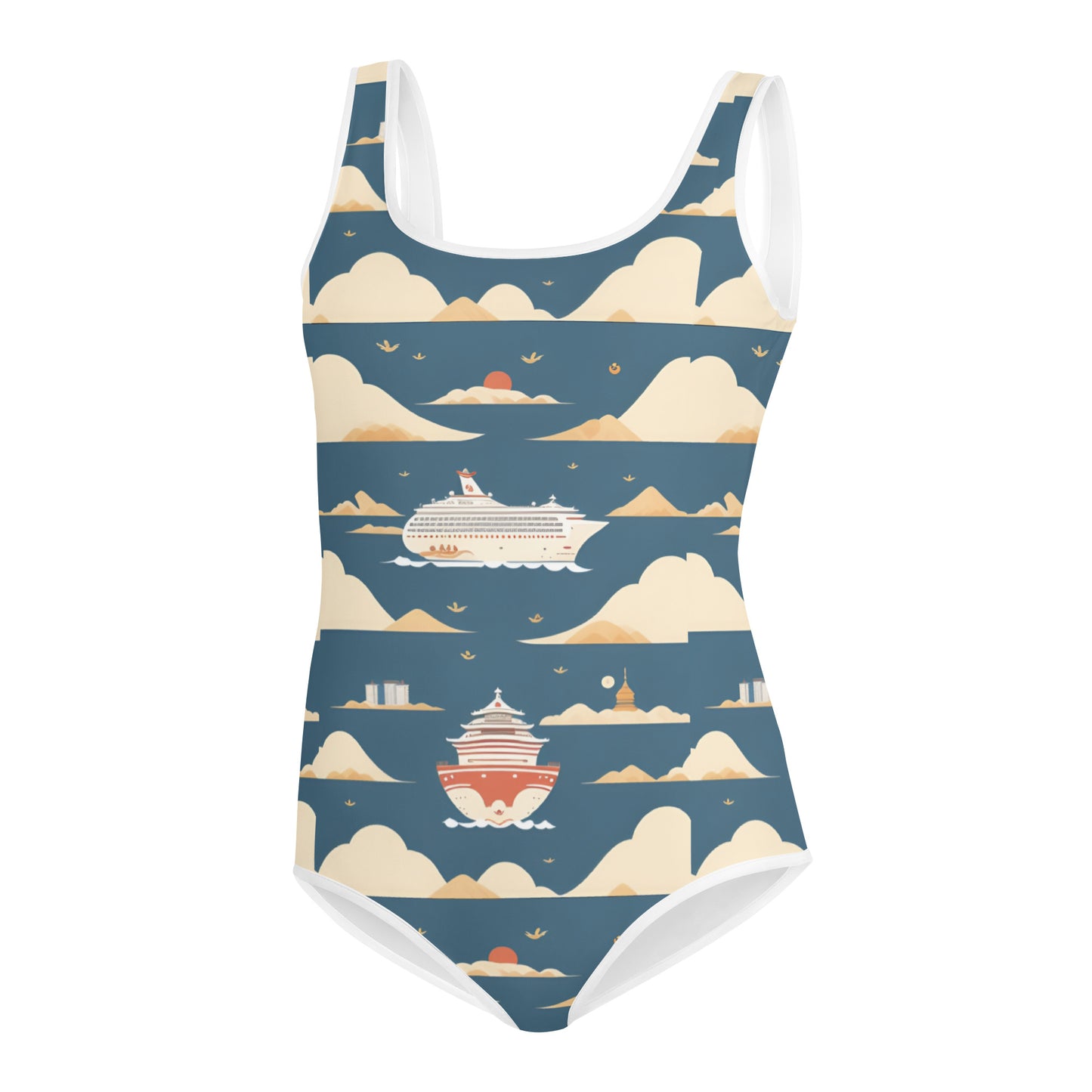 All-Over Print Youth Swimsuit