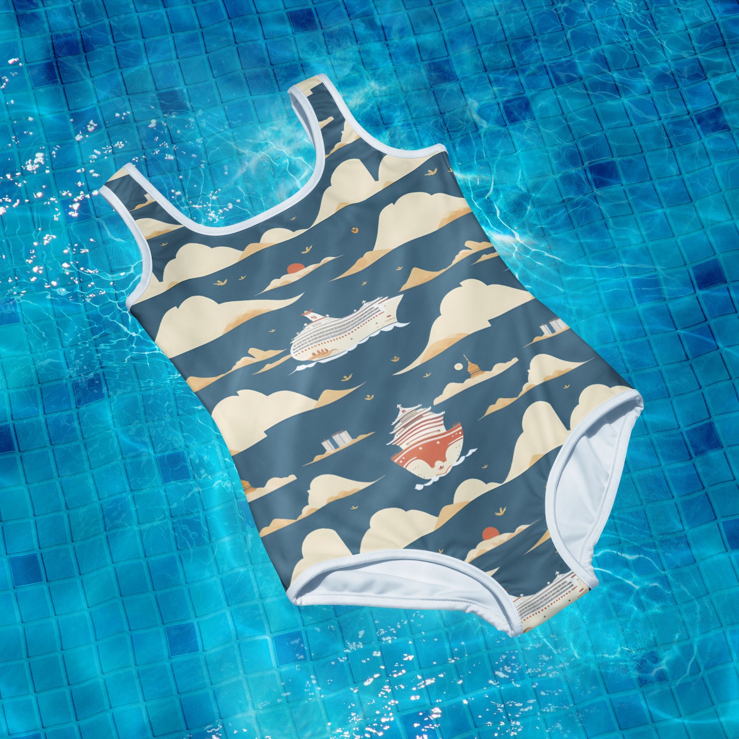 All-Over Print Youth Swimsuit