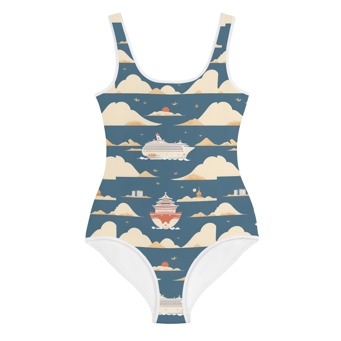 All-Over Print Youth Swimsuit