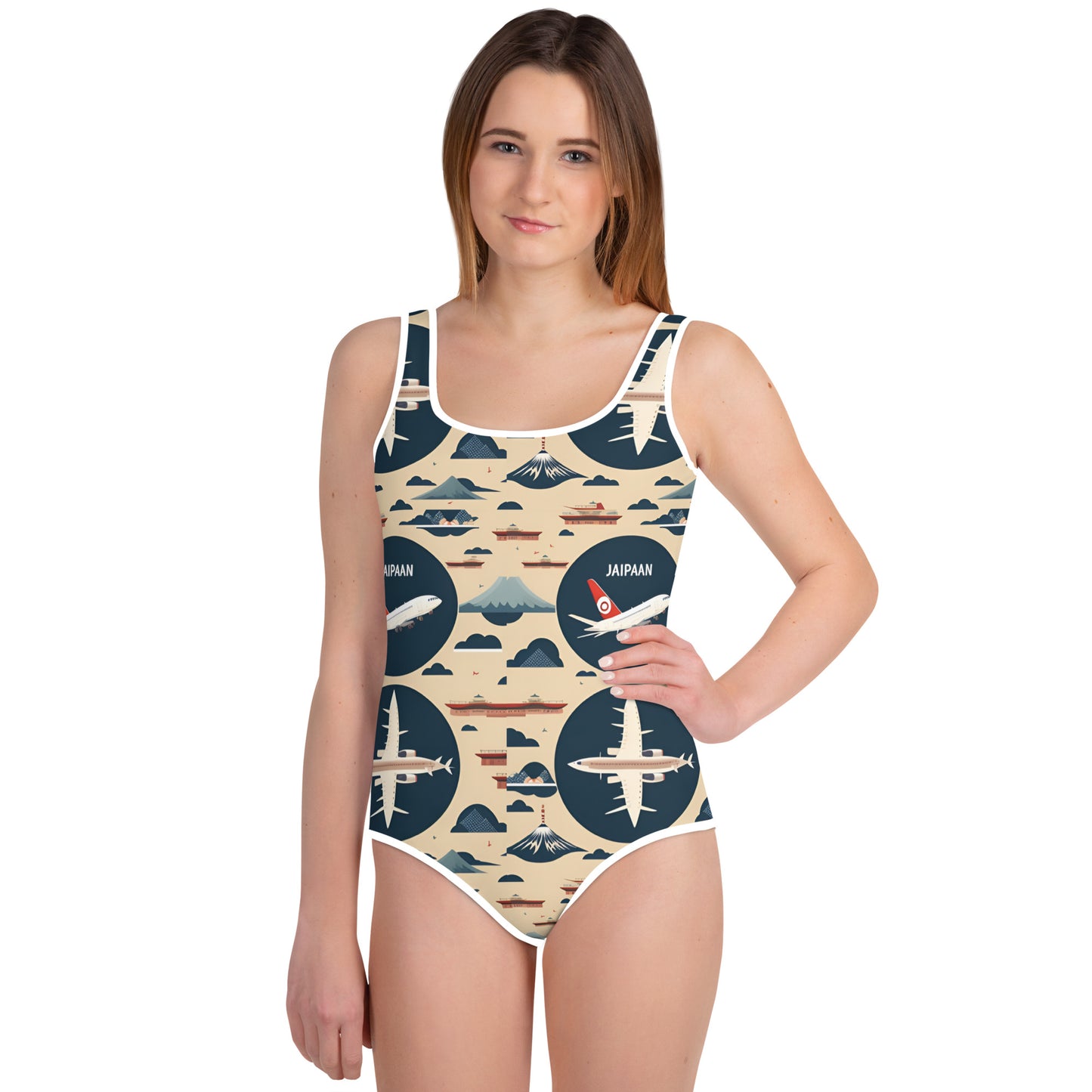 All-Over Print Youth Swimsuit