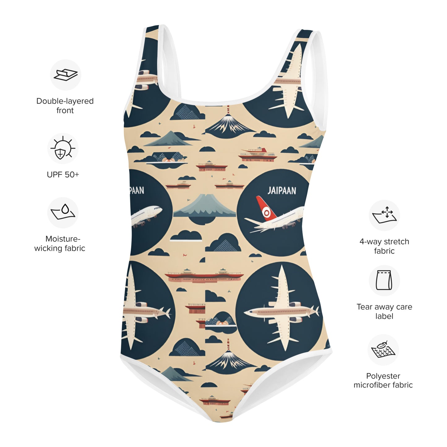 All-Over Print Youth Swimsuit