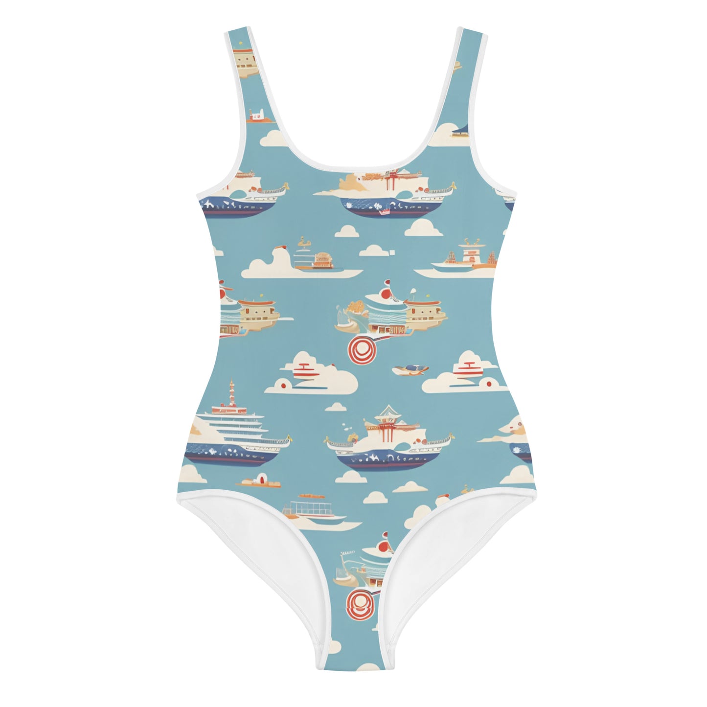 All-Over Print Youth Swimsuit