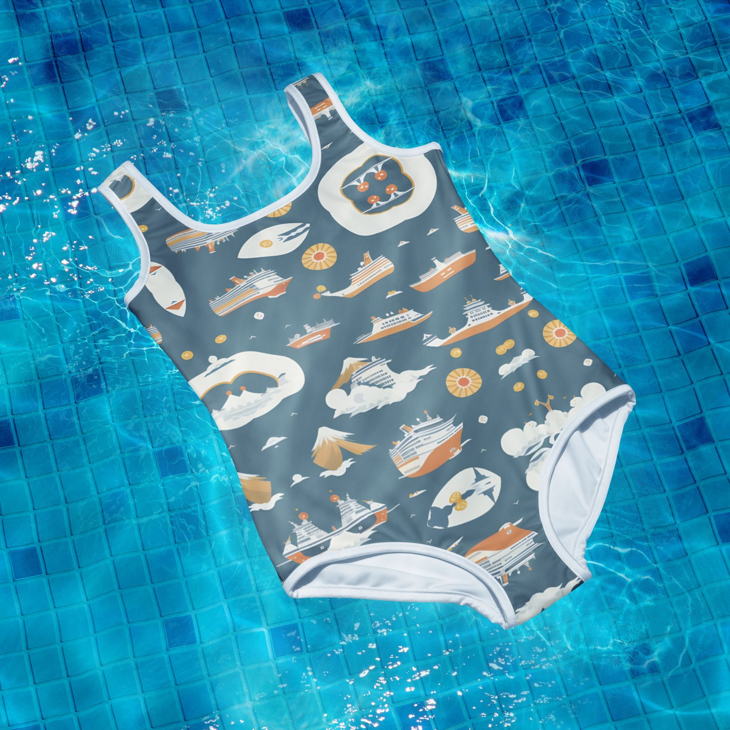 All-Over Print Youth Swimsuit