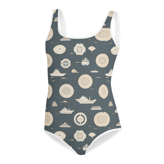 All-Over Print Youth Swimsuit