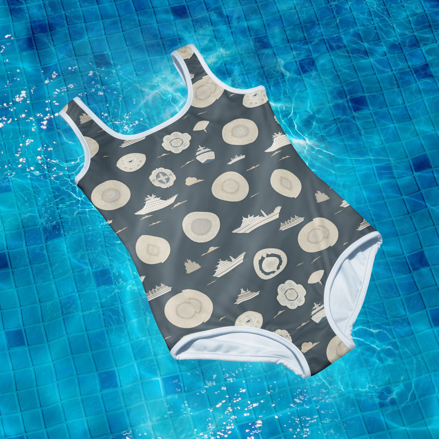 All-Over Print Youth Swimsuit