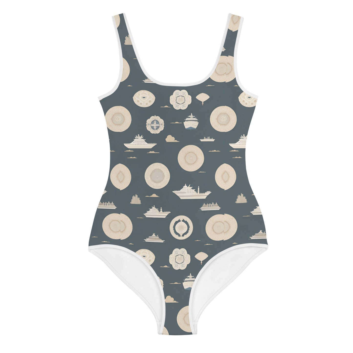 All-Over Print Youth Swimsuit