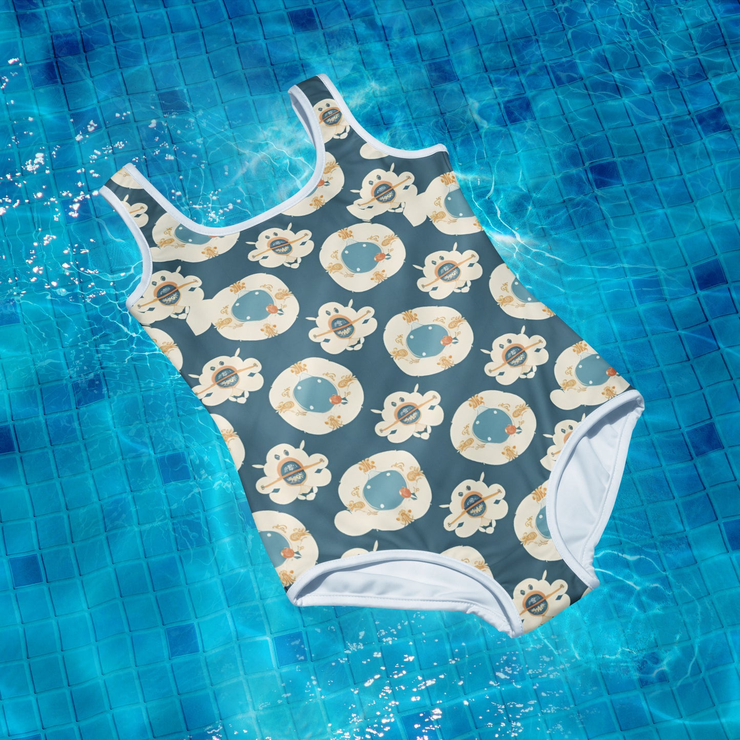 All-Over Print Youth Swimsuit