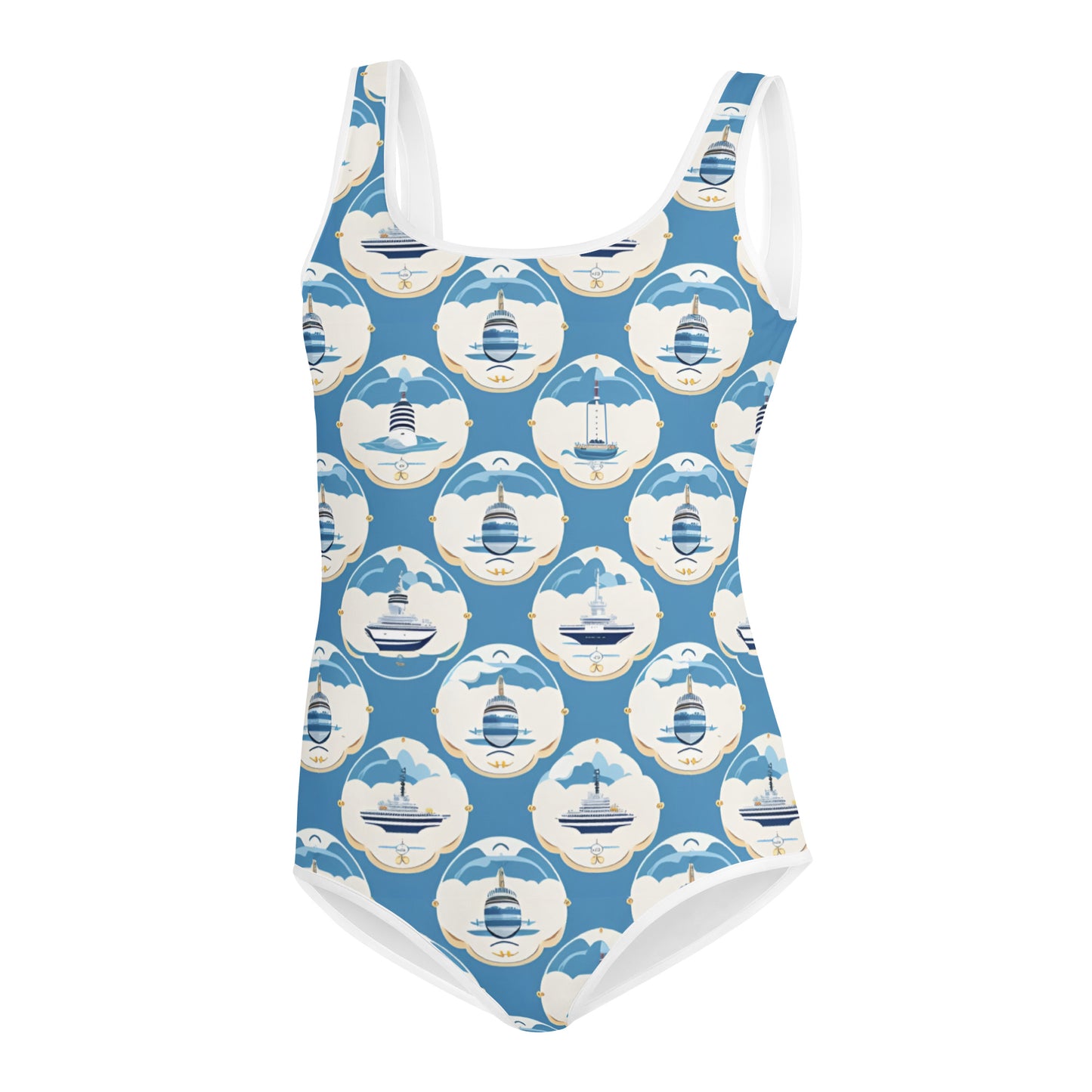 All-Over Print Youth Swimsuit