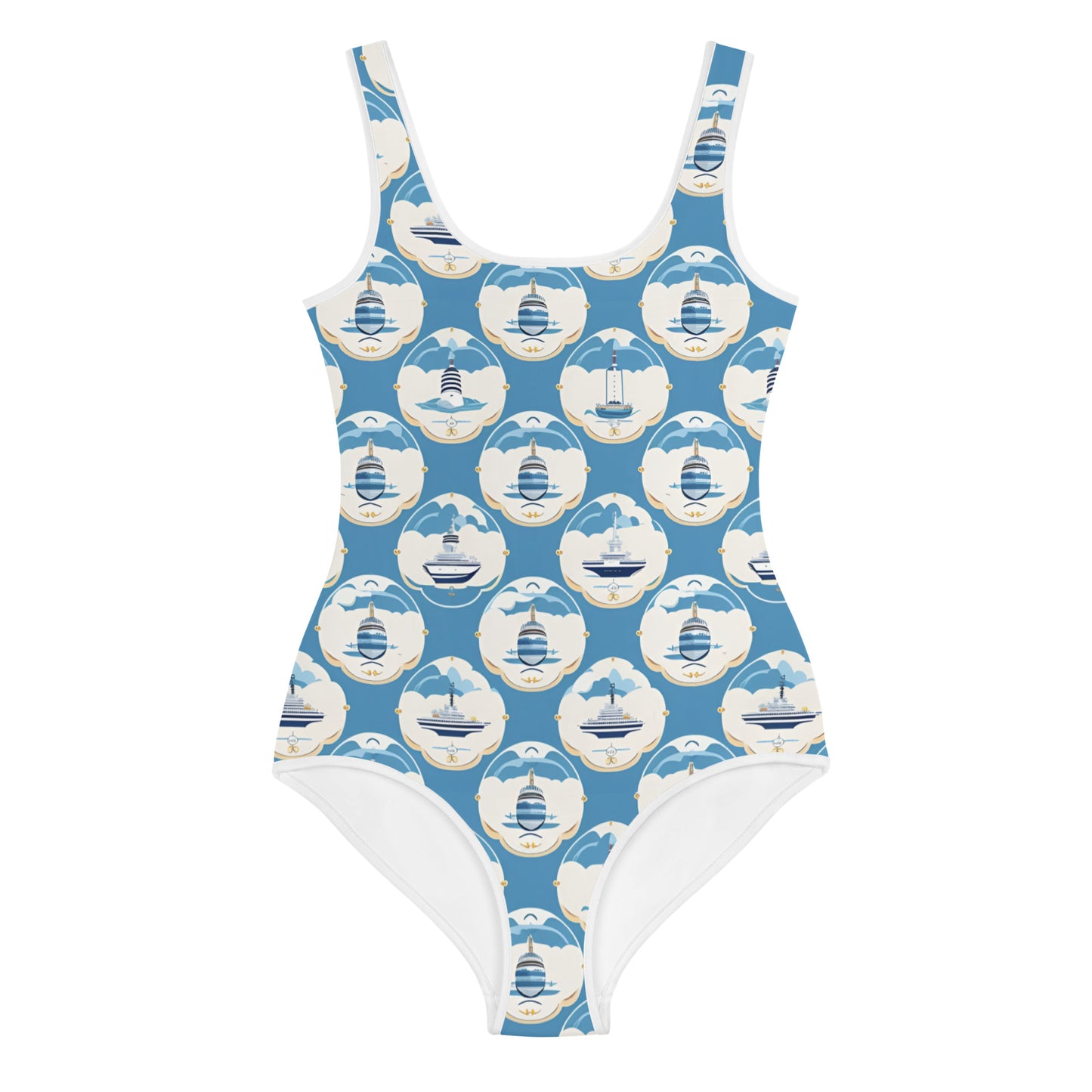 All-Over Print Youth Swimsuit