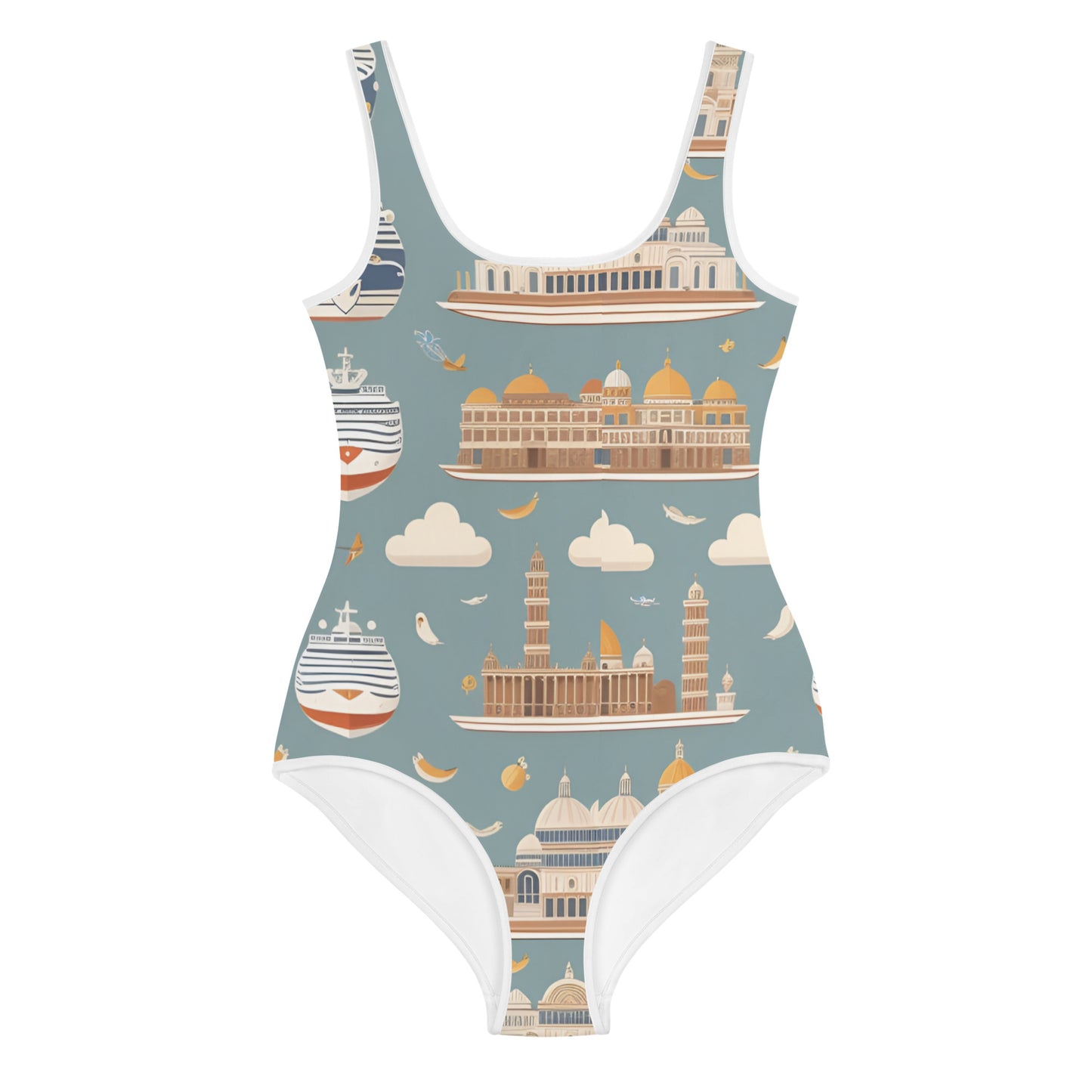 All-Over Print Youth Swimsuit