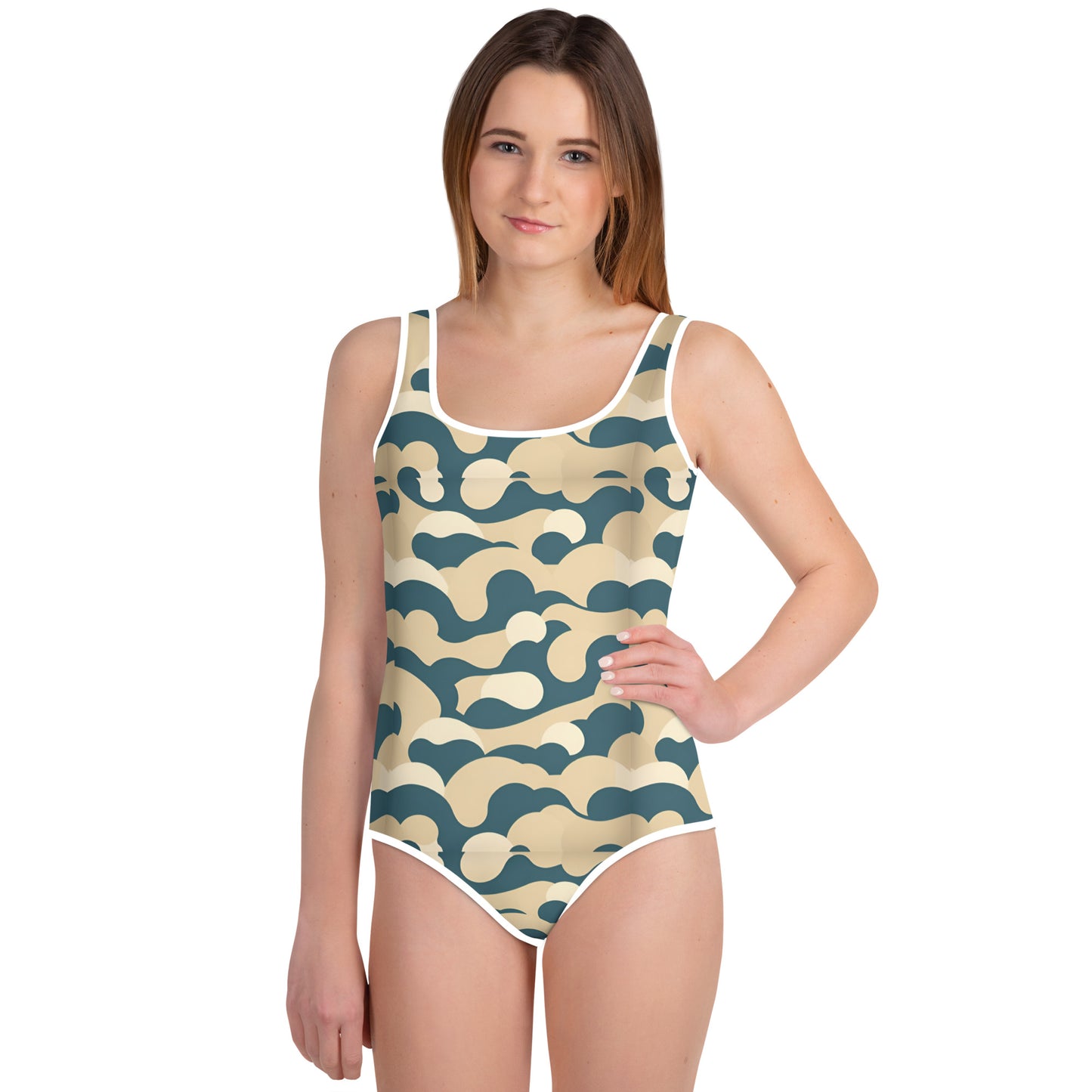 All-Over Print Youth Swimsuit