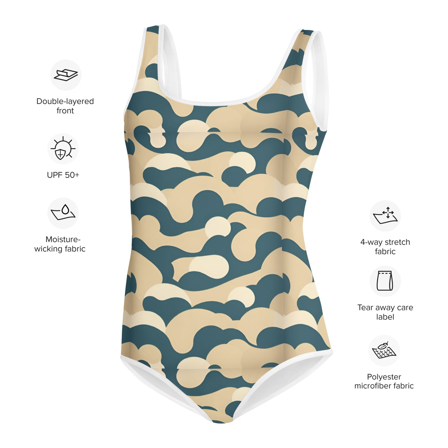 All-Over Print Youth Swimsuit