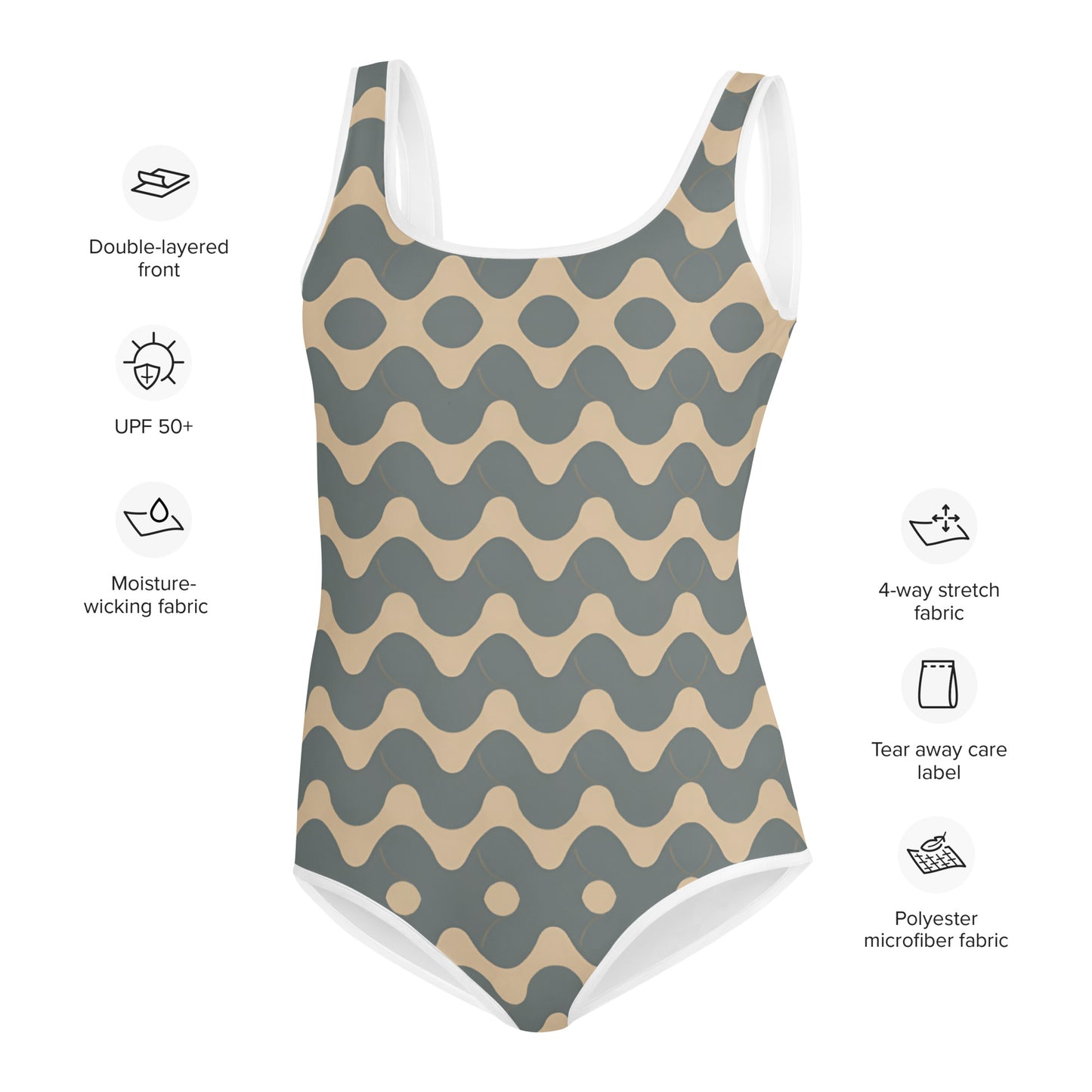 All-Over Print Youth Swimsuit