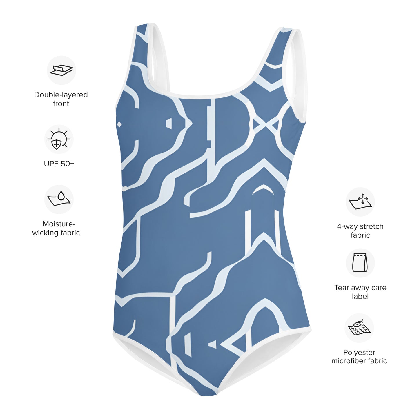 All-Over Print Youth Swimsuit