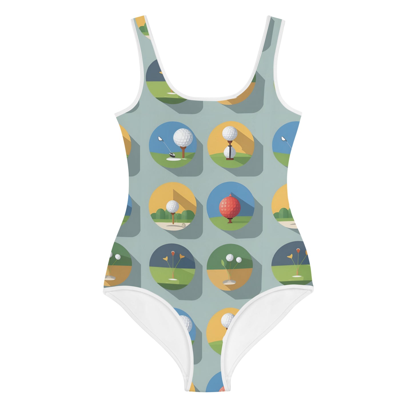 All-Over Print Youth Swimsuit