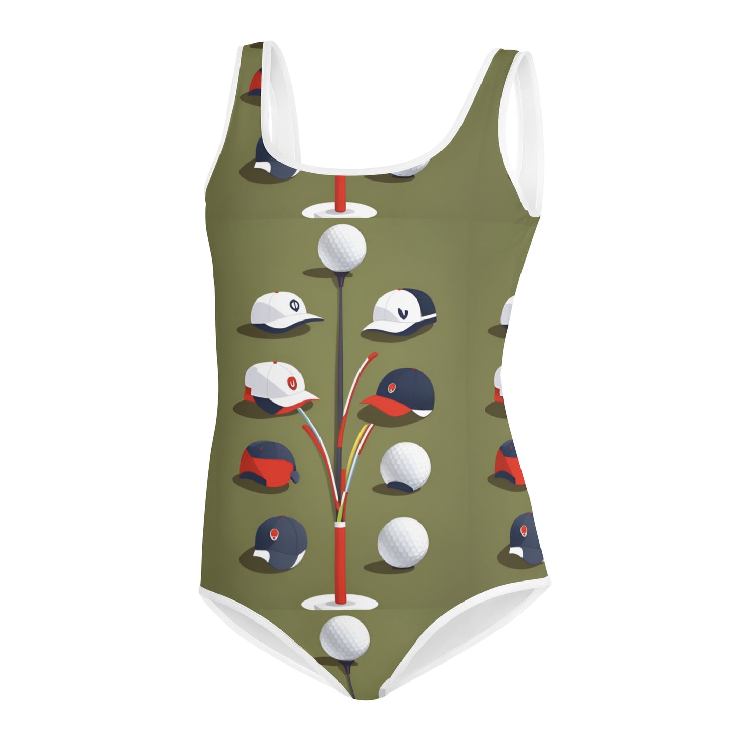 All-Over Print Youth Swimsuit