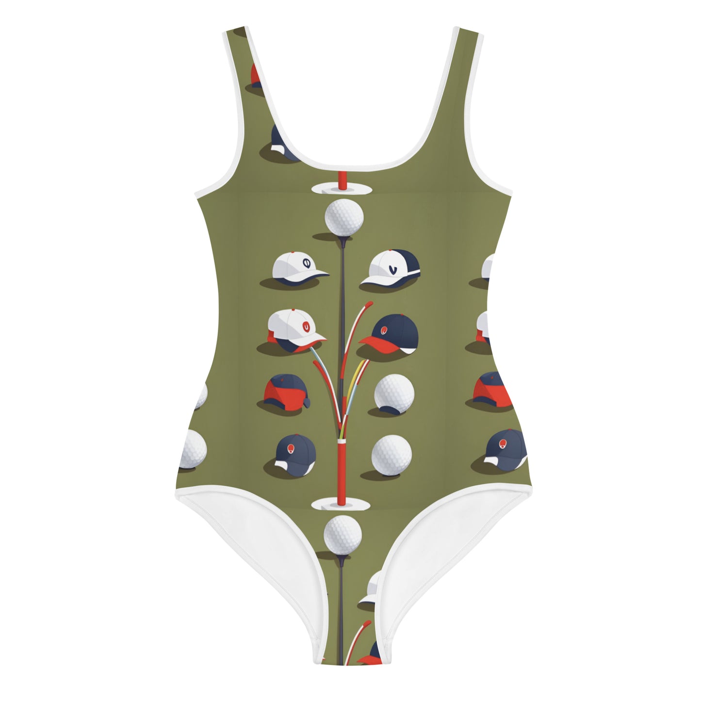 All-Over Print Youth Swimsuit