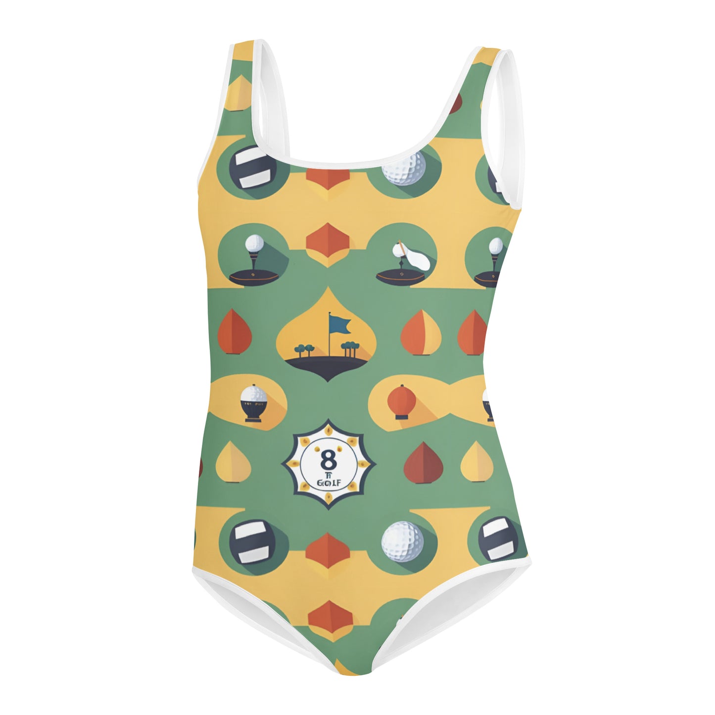 All-Over Print Youth Swimsuit