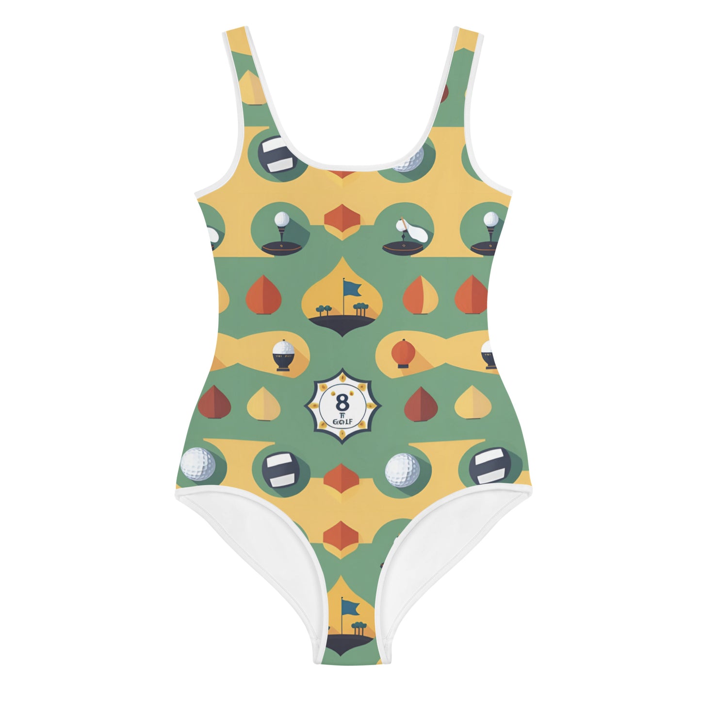 All-Over Print Youth Swimsuit