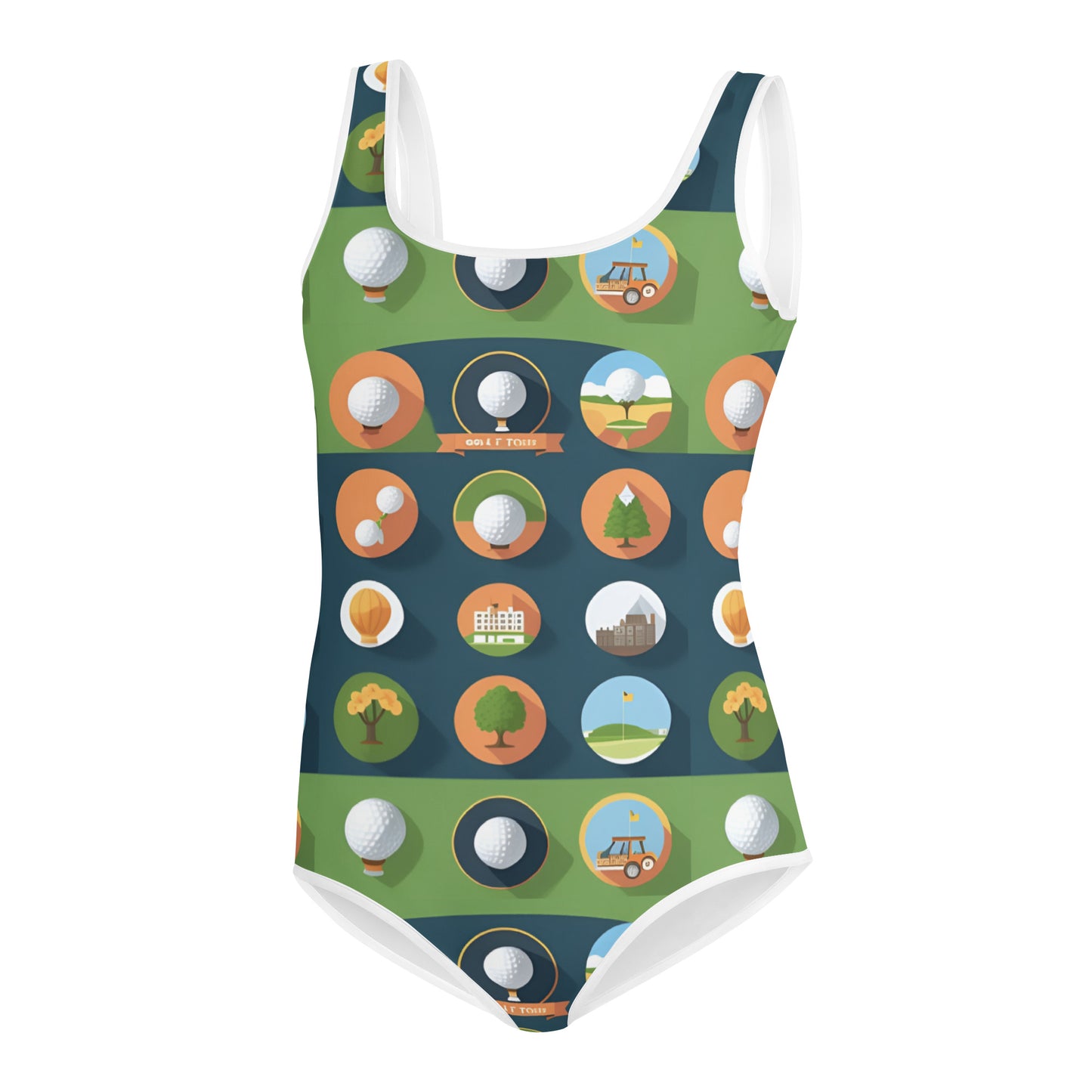 All-Over Print Youth Swimsuit