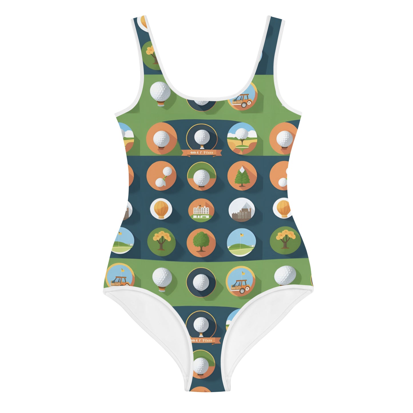 All-Over Print Youth Swimsuit