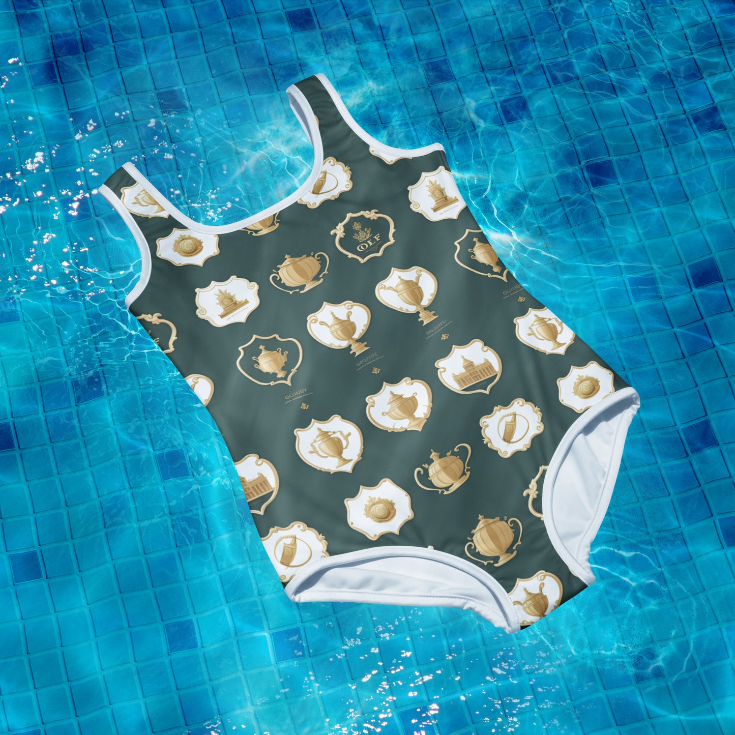 All-Over Print Youth Swimsuit